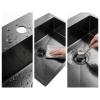 OUTLET - Minor damage Pure.Sink Luxion PVD Large Black Sink 78x50 cm Tapwing with Drilled Hole Bench PLX7850T-63